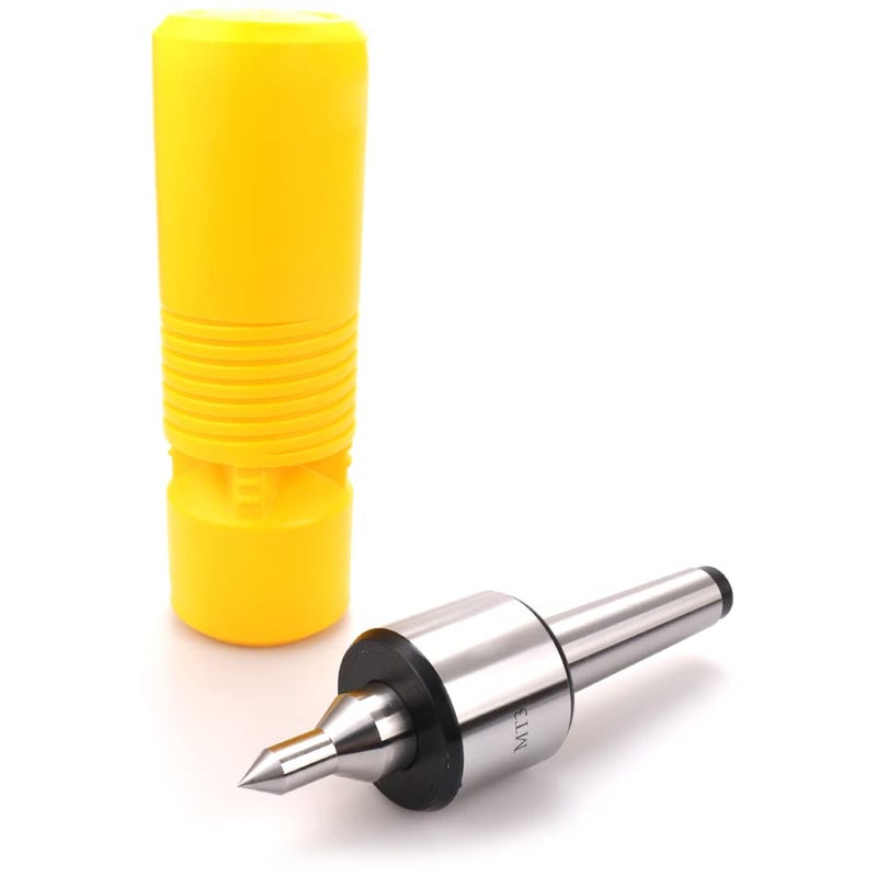 Oudtinx MT3 60° Live Revolving Center - High Accuracy, Heavy-Duty Carbon Steel Tailstock for CNC Tools" - Image 5